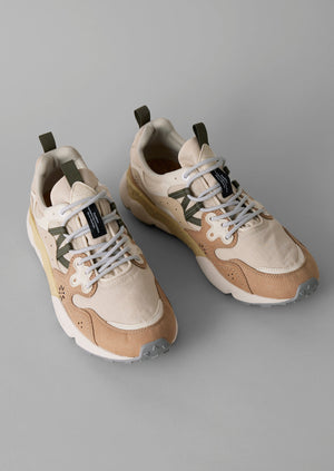 Flower Mountain Yamano Kaiso Trainers | Ecru/Beige