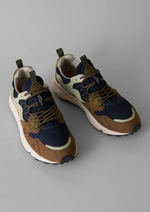 Flower Mountain Yamano Kaiso Trainers | Navy/Sage