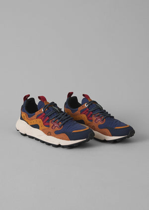 Flower Mountain Yamano Kaiso Trainers | Indigo/Ginger