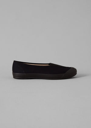 Moonstar Cotton Pumps | Black