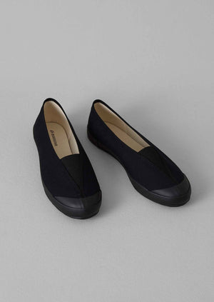 Moonstar Cotton Pumps | Black