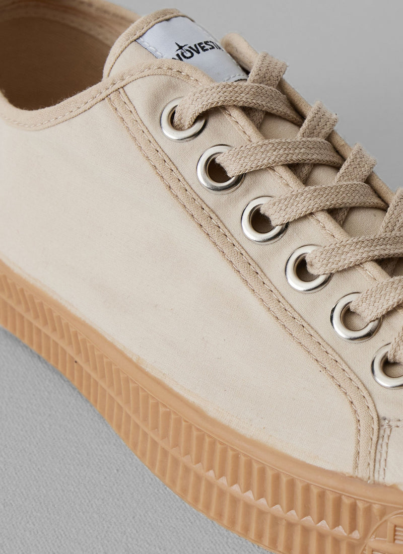 Novesta Star Master Waxed Cotton Plimsolls | Birch