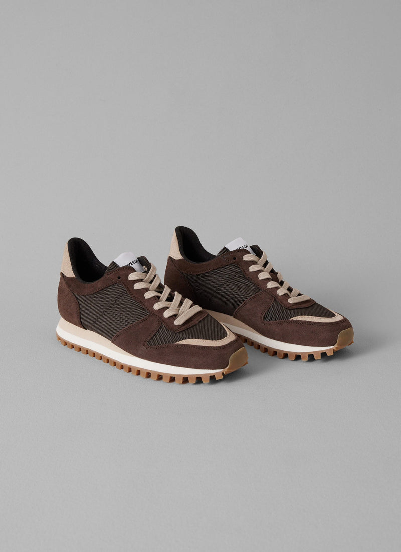 Novesta Marathon Trainers | Brown/Praline