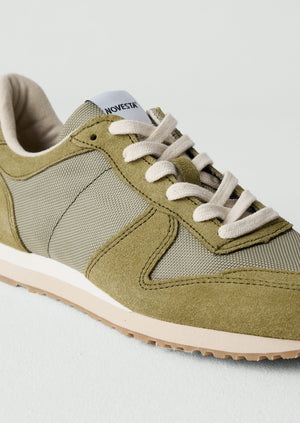 Novesta Marathon Trainers | Bronze Green