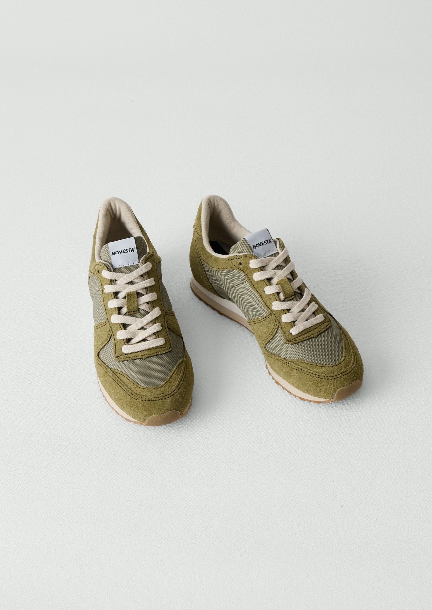 Novesta Marathon Trainers | Bronze Green