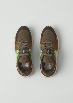 Flower Mountain Yamano Kaiso Trainers | Deep Olive