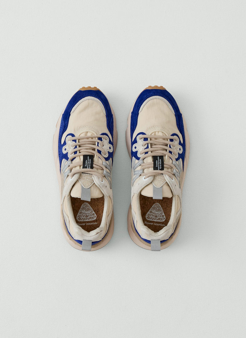 Flower Mountain Yamano Kaiso Trainers | Chalk/Hydrangea Blue