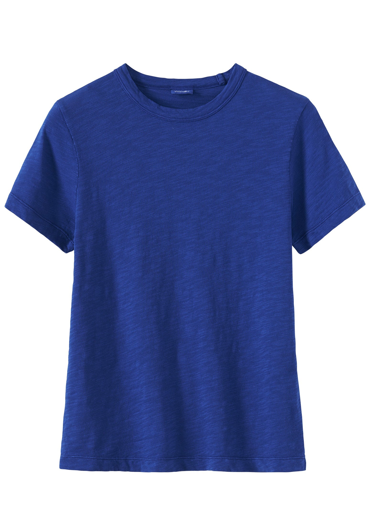 Cotton Short Sleeve Boy Tee | Delft Blue