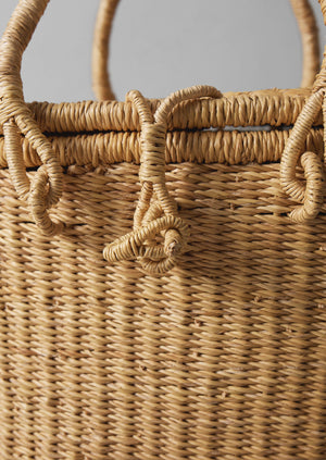 Veta Vera Grass Picnic Basket | Natural