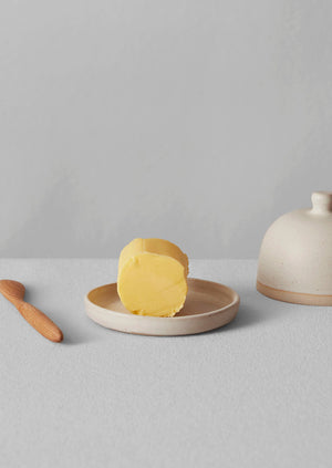 Rebecca Williams Butter Dish | Matte White