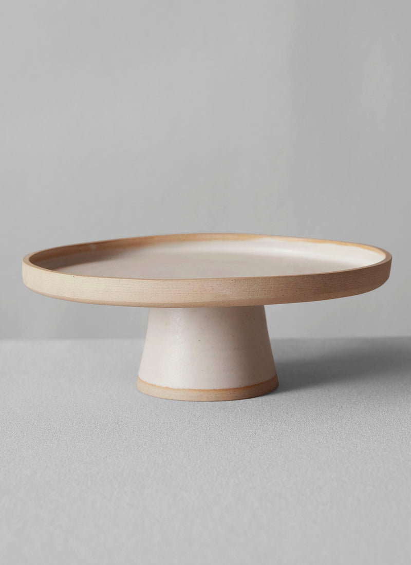 Rebecca Williams Cake Stand | Matte White