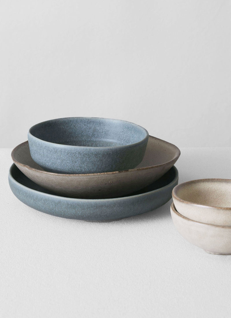Cove Stoneware Bowl | Blue Grey