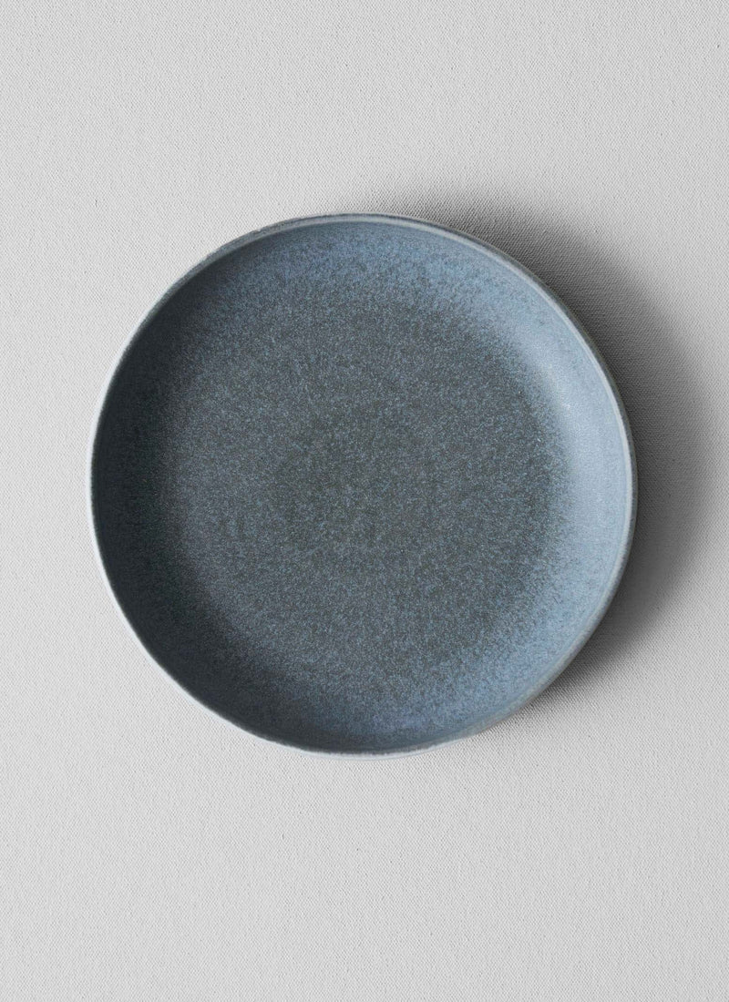 Cove Stoneware Deep Plate | Blue Grey
