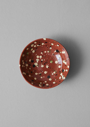 Cortona Splatter Bowl | Terracotta/Multi