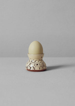 Frances Savage Egg Cup Set | Cream/Terracotta