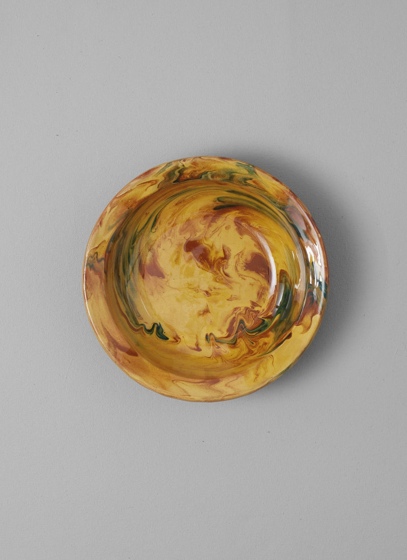 Poterie Barbotine Marbled Dish | Honey
