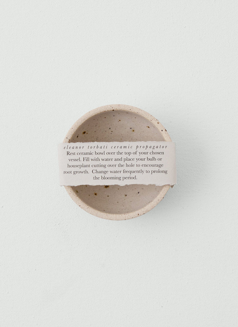 Eleanor Torbati Ceramic Propagator | Cream
