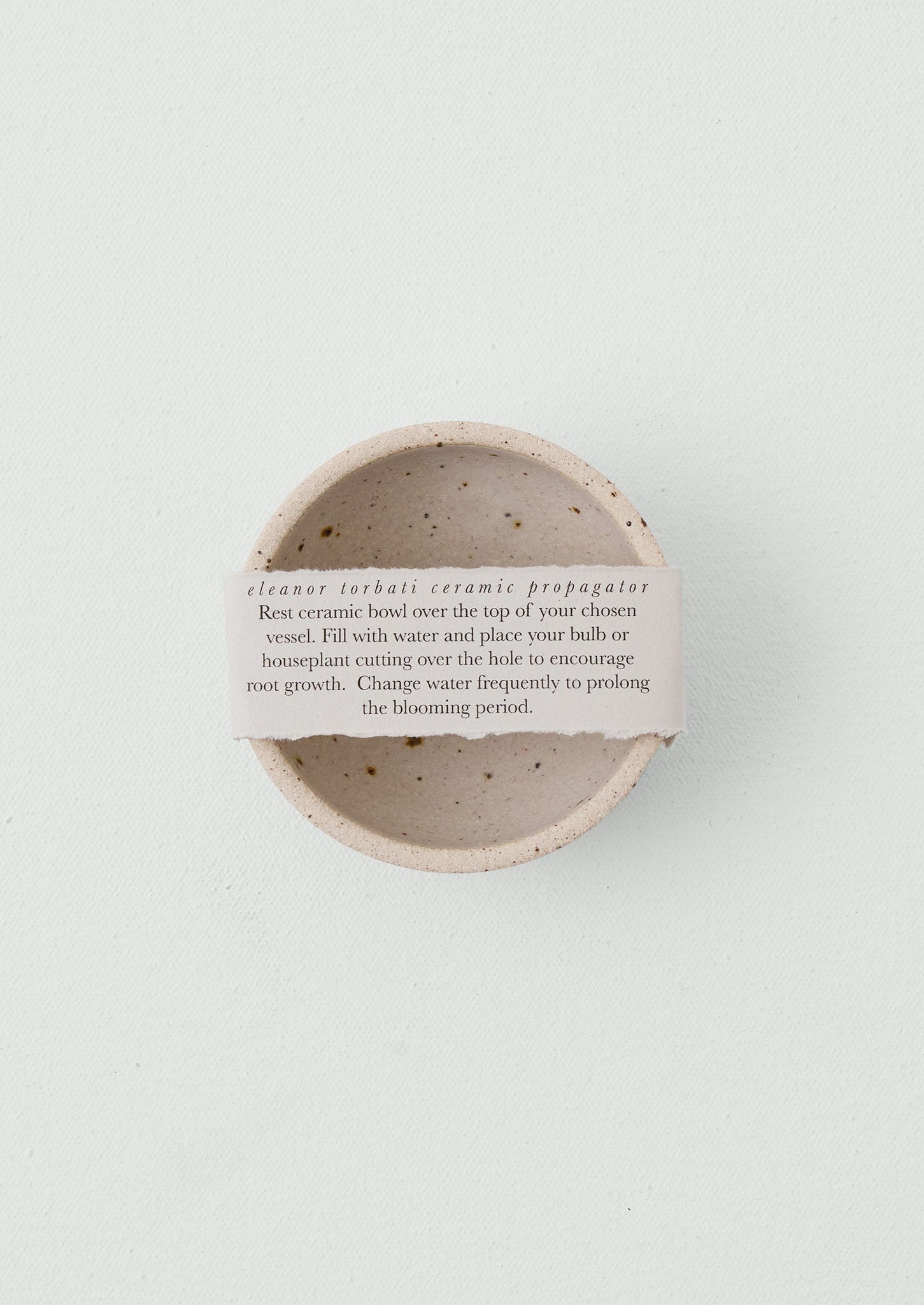 Eleanor Torbati Ceramic Propagator | Cream