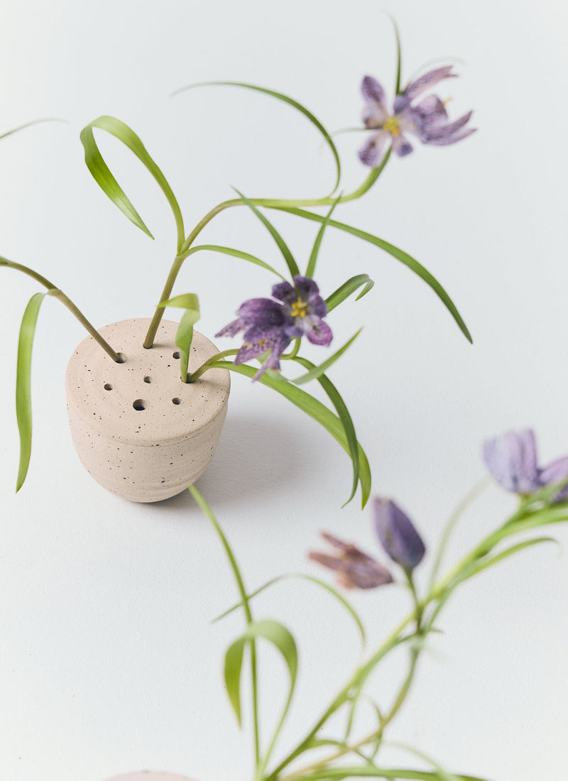 Eleanor Torbati Ceramic Flower Bowl | Cream