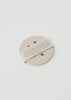 Eleanor Torbati Ceramic Flower Disc | Cream