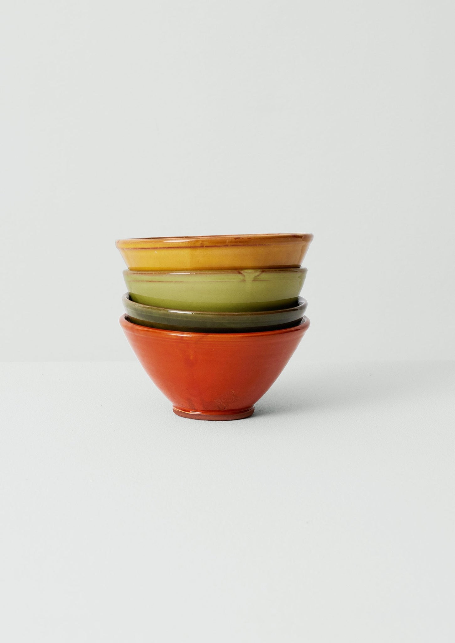 Poterie Barbotine Breakfast Bowl | Bottle Green
