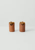 Cisco And The Sun Stoneware Salt and Pepper Set | Earth Green