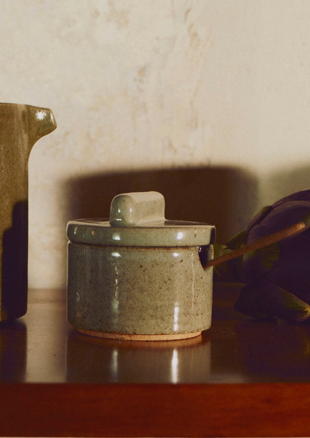 Cisco And The Sun Stoneware Sugar Pot | Dove