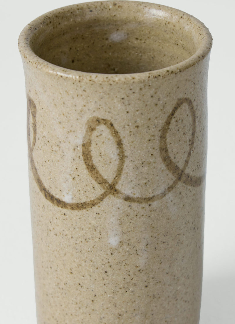 Skye Corewijn Wave Vase | Buff Stone