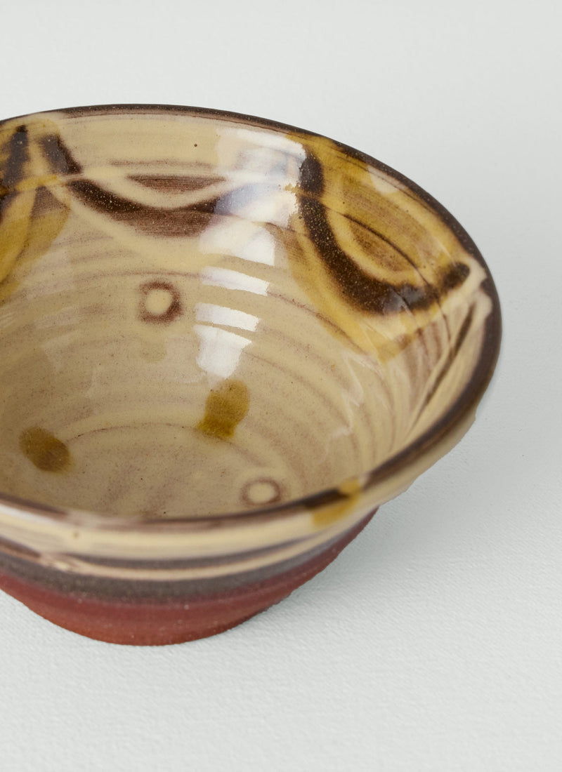 Frances Savage Porridge Bowl | Cream/Terracotta