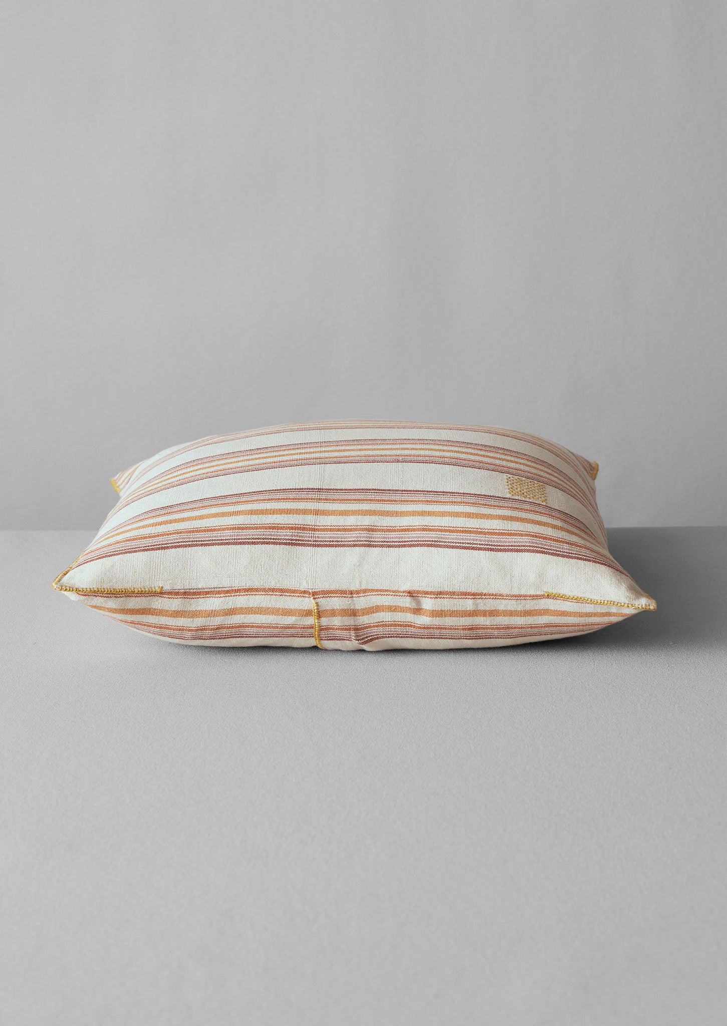 Tove Stripe Cotton Cushion Cover | Apricot