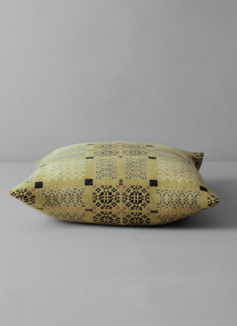 Melin Tregwynt Cushion Cover | Catkin/Charcoal