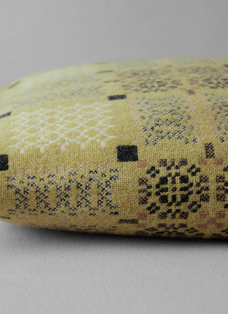 Melin Tregwynt Cushion Cover | Catkin/Charcoal