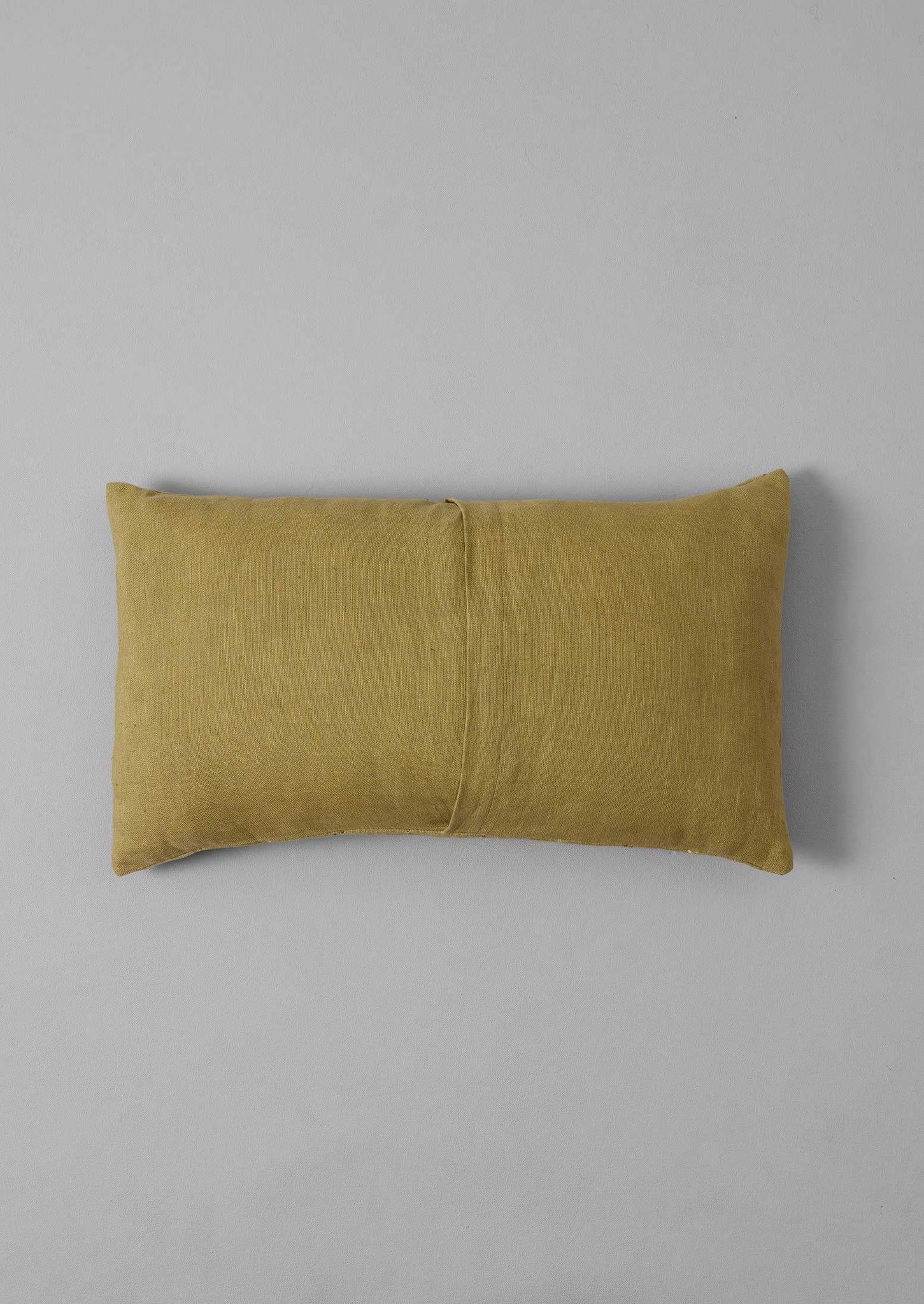 Basri Hand Embroidered Rectangular Cushion Cover | Apple