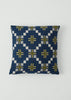 Melin Tregwynt Welsh Cushion Cover | Midnight/Citrus