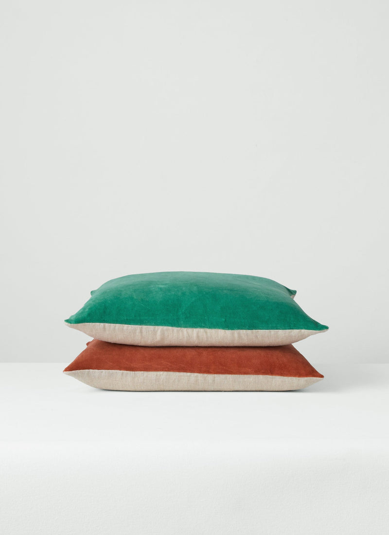 Square Velvet Cushion Cover | Absinthe Green