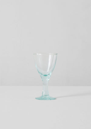 Recycled Bolivian Wine Glasses Set | Clear