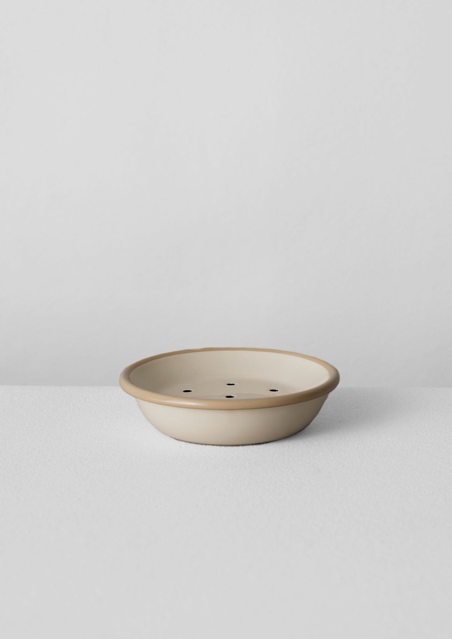 Enamel Soap Dish | Putty/Cream