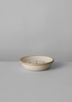 Enamel Soap Dish | Putty/Cream