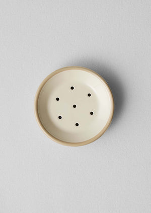 Enamel Soap Dish | Putty/Cream