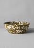 Splatter Enamel Salad Bowl | Olive/Ecru