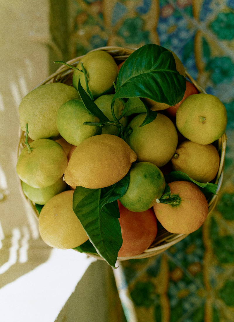 Handwoven Wicker Fruit Bowl | Natural