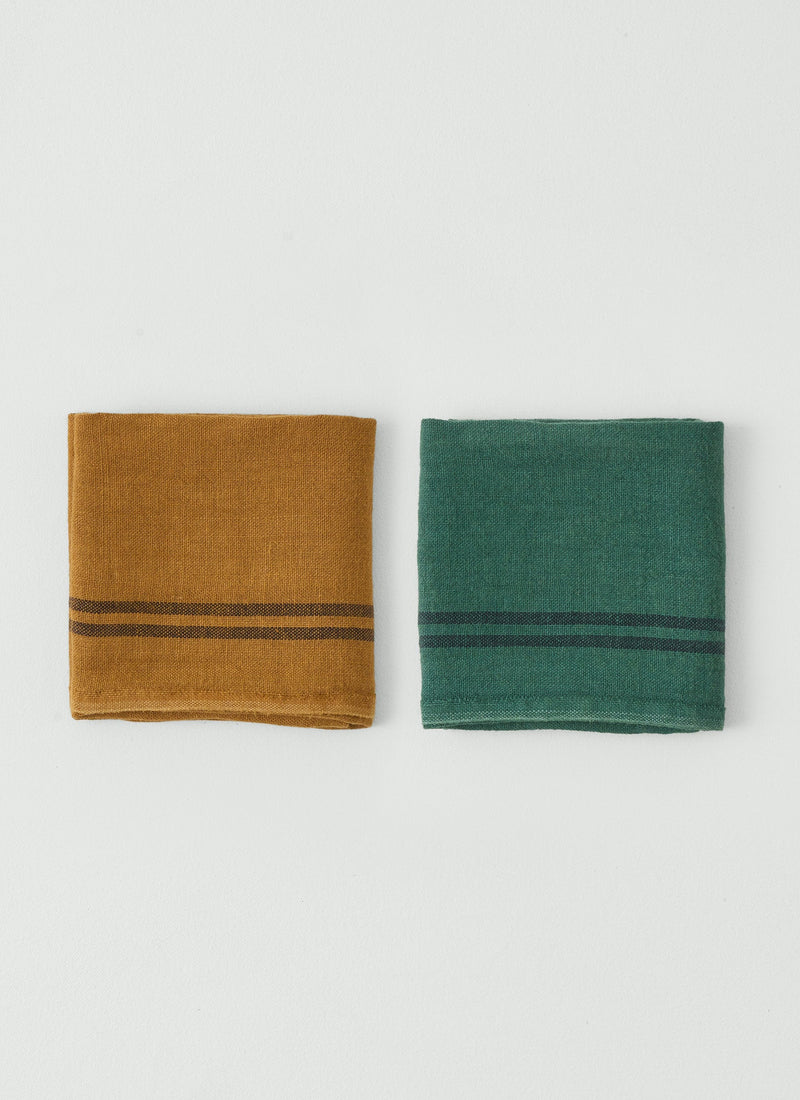 Charvet Linen Tea Towel | Cumin