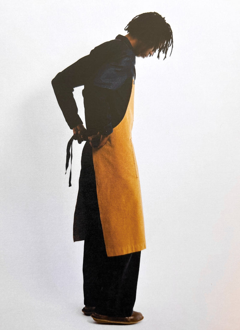 Cotton Canvas Project Apron | Brown Ochre