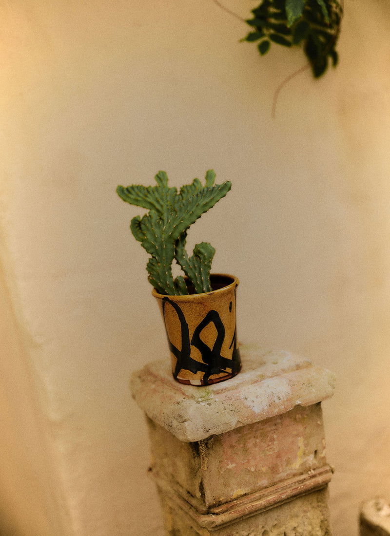 Hoxton Gardenware Small Slipware Planter | Honey