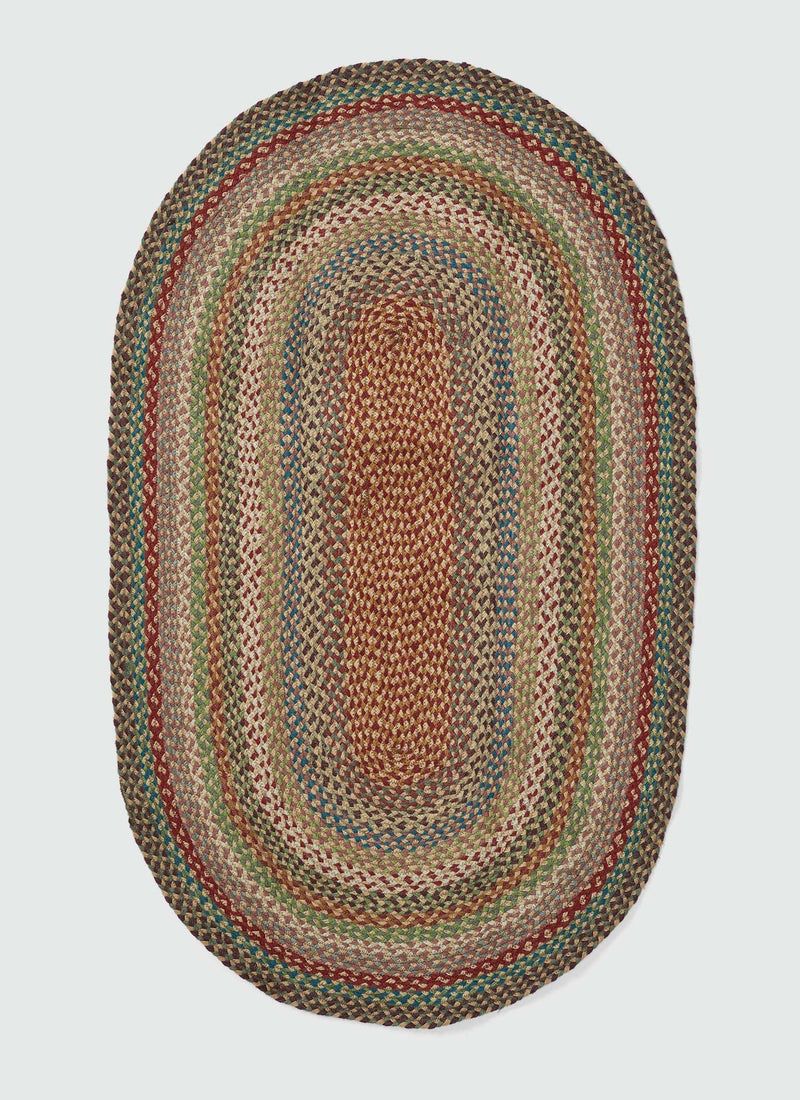 The Braided Rug Company Organic Jute Rug | Multi