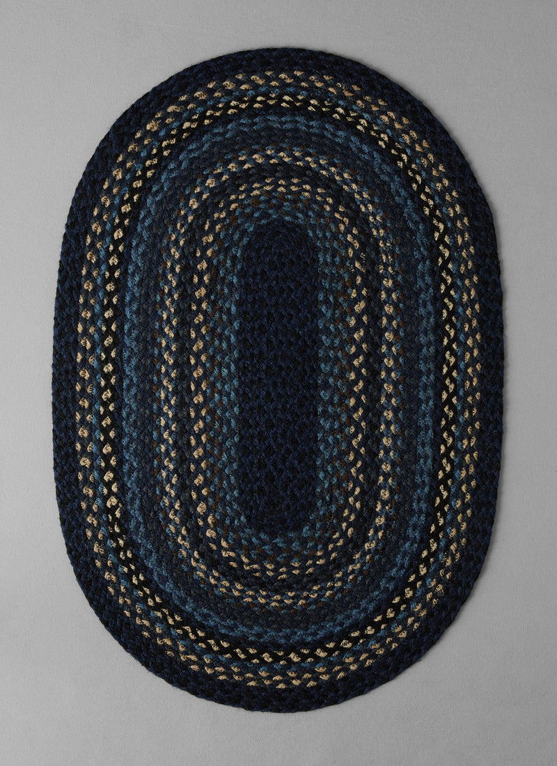 The Braided Rug Company Organic Jute Doormat | Ink