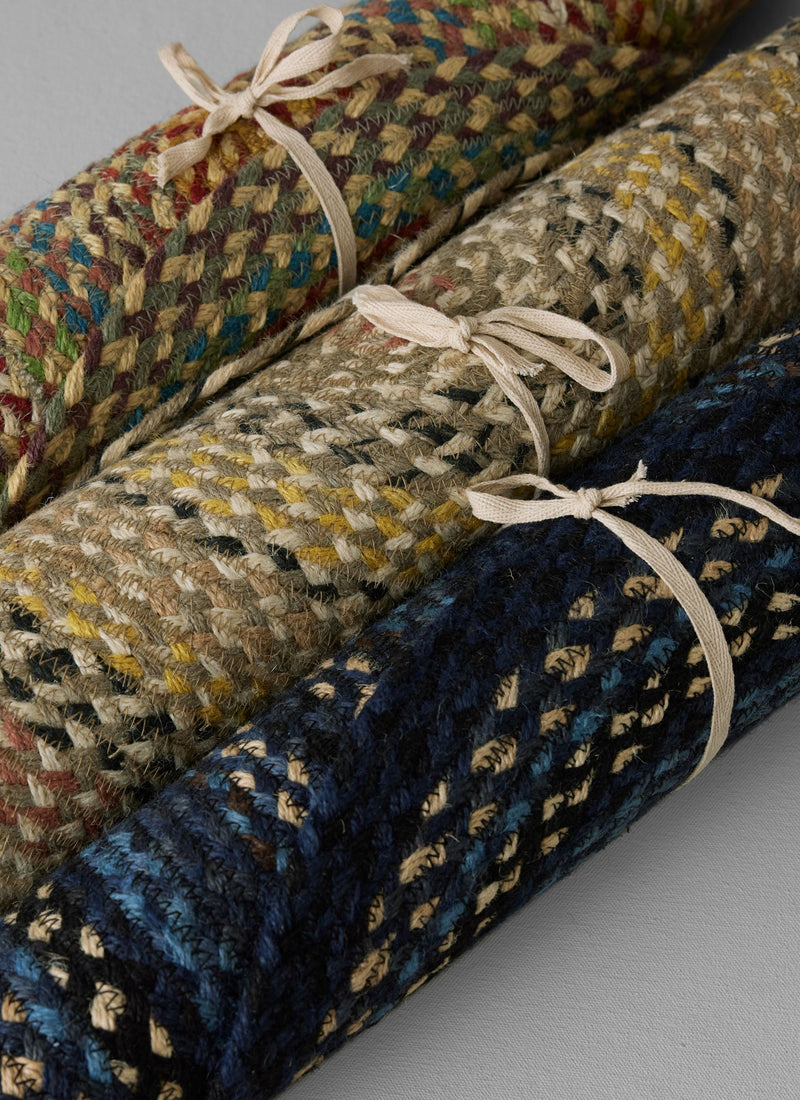 The Braided Rug Company Organic Jute Doormat | Ink