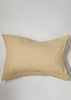 Organic Cotton Ticking Stripe Oxford Pillowcase | Ecru/Straw