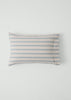 Fjord Flannel Stripe Cotton Pillowcase Set | Washed Blue/Ecru