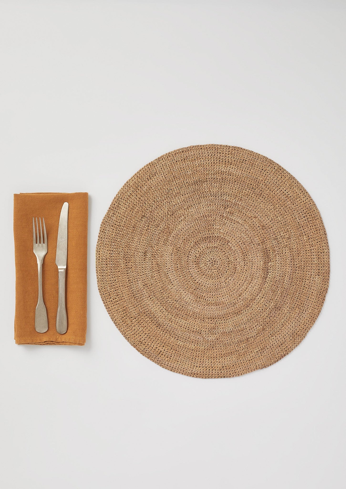 Raffia Placemat | Shell